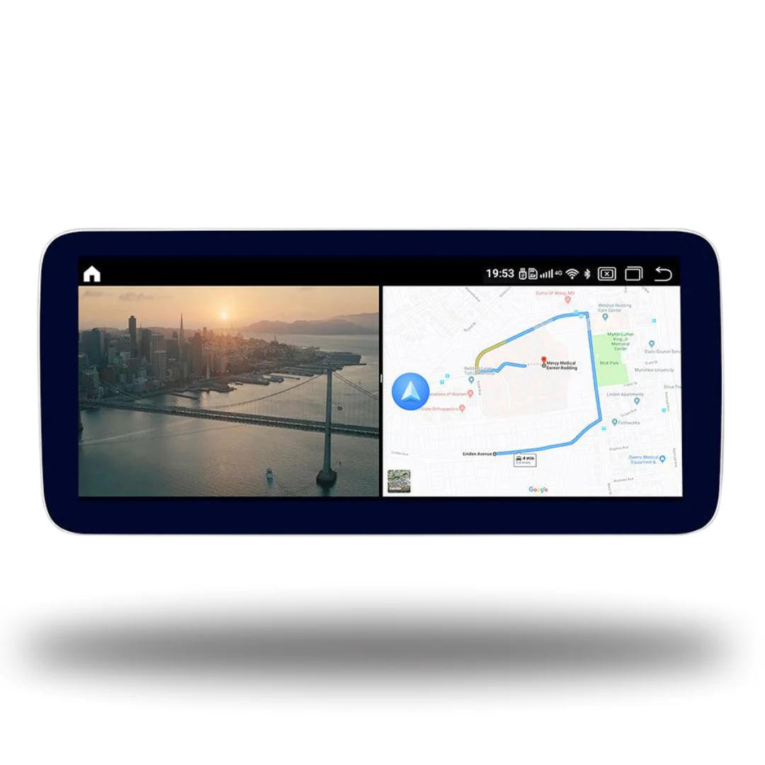 Mercedes-Benz W205 C Class (2014-2020) Apple CarPlay Android Auto 12.3" Touch Screen