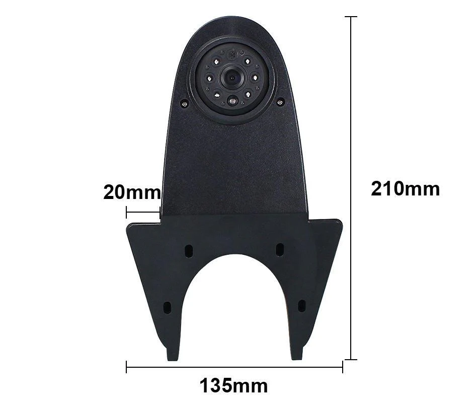 120° Wide Angle Lens HD Universal Van Reverse Rear View Camera - Image 3