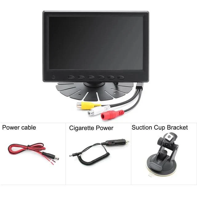 5" AHD Monitor TFT Colour LCD Digital Screen Display (2 Video Inputs) - Image 4