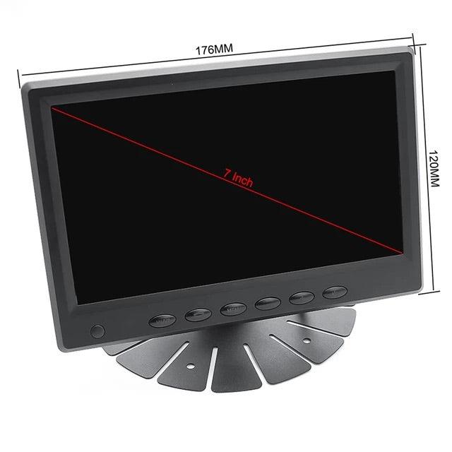 7" AHD Monitor TFT Colour LCD Digital Screen Display (2 Video Inputs) - Image 5