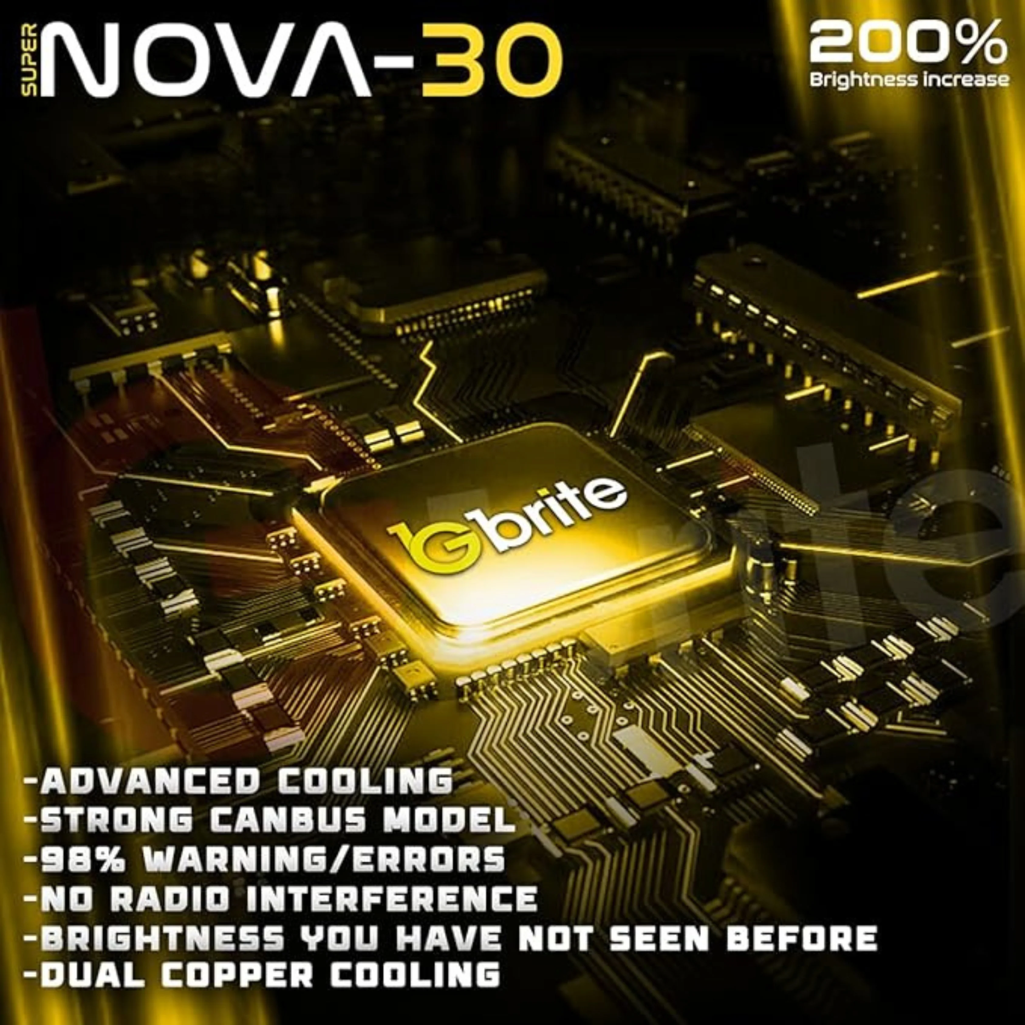 H7 LED Headlight Bulb Specially Built With Car Specific Adapters, 6500K Xenon Bright White - Image 4