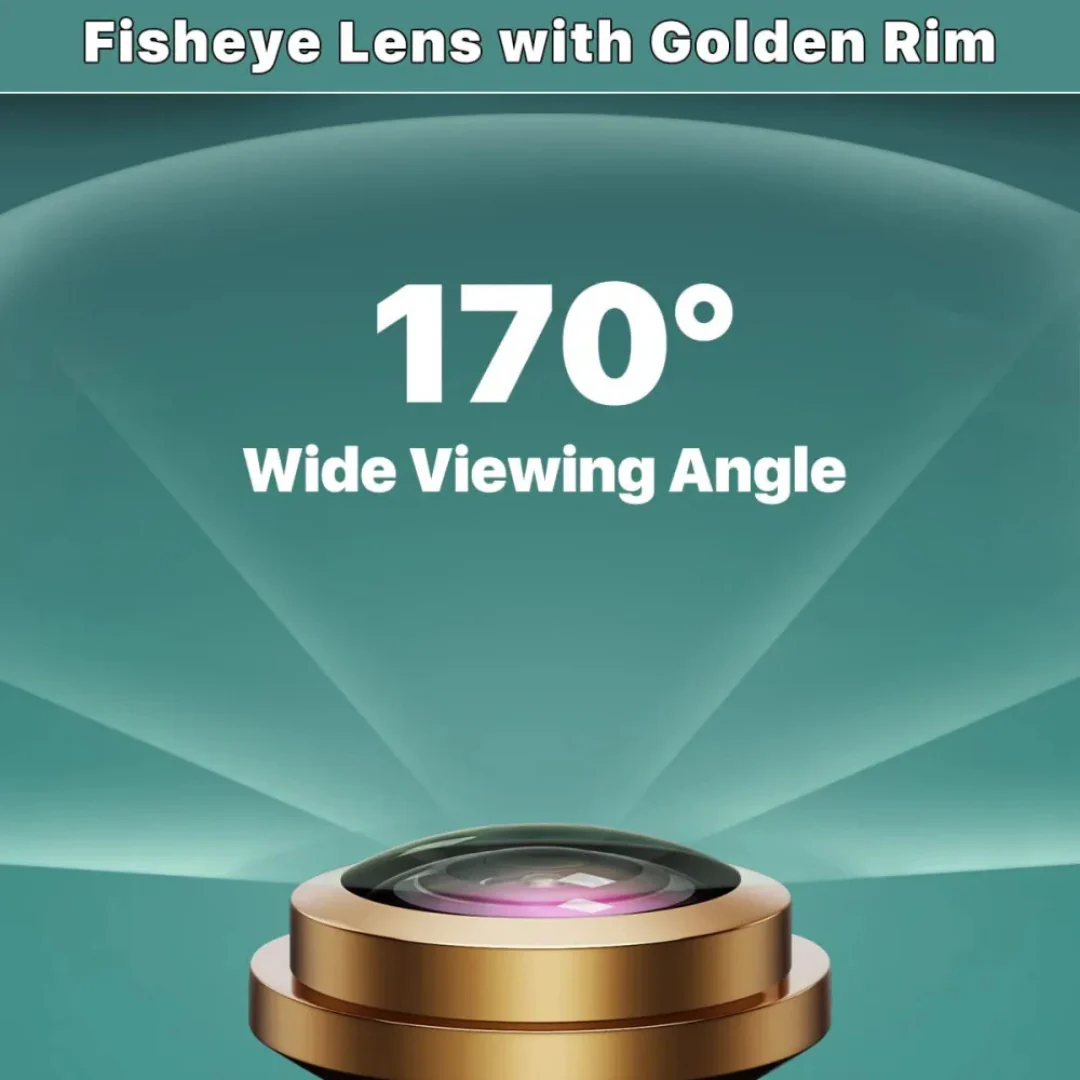 Adjustable Fisheye Lens 170° Wide Angle Lens HD Universal Car Reverse Camera - Image 3