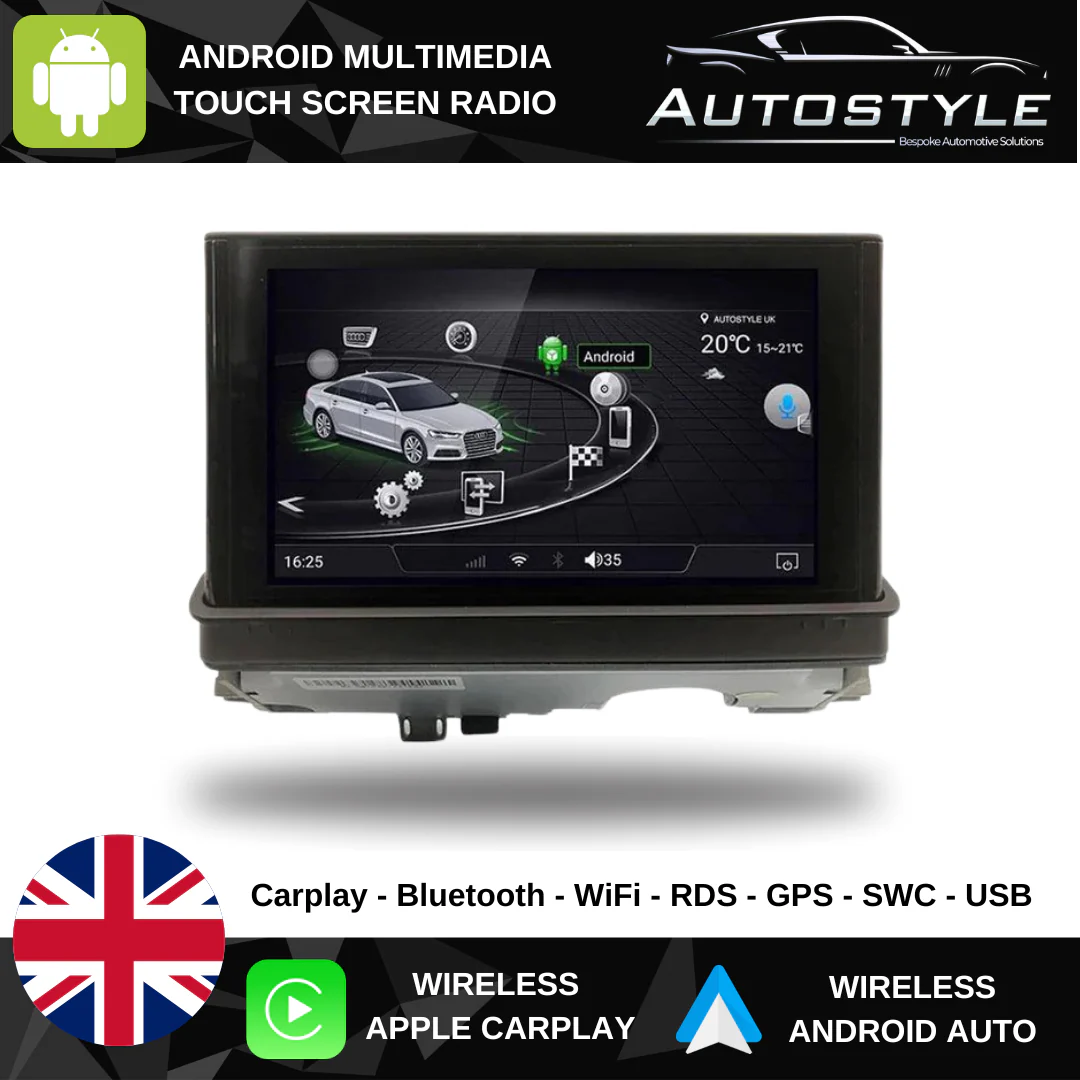 Audi A3 Apple Carplay / Android Auto 7" Flip-Out Stereo Upgrade (2014-2018) - Image 2