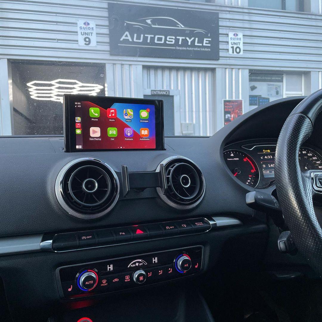 Audi A3 Apple Carplay / Android Auto 7" Flip-Out Stereo Upgrade (2014-2018) - Image 4