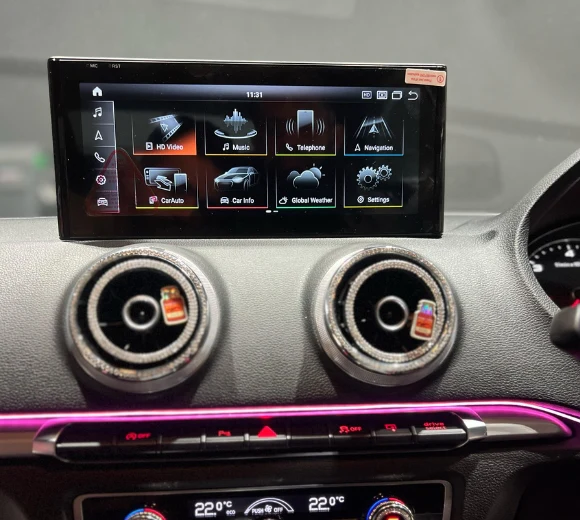 Audi A3 Apple Carplay / Android Auto 10.25" Stereo Upgrade (2014-2018) - Image 4