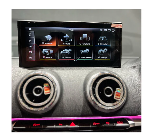 Audi A3 Apple Carplay / Android Auto 10.25" Stereo Upgrade (2014-2018) - Image 6