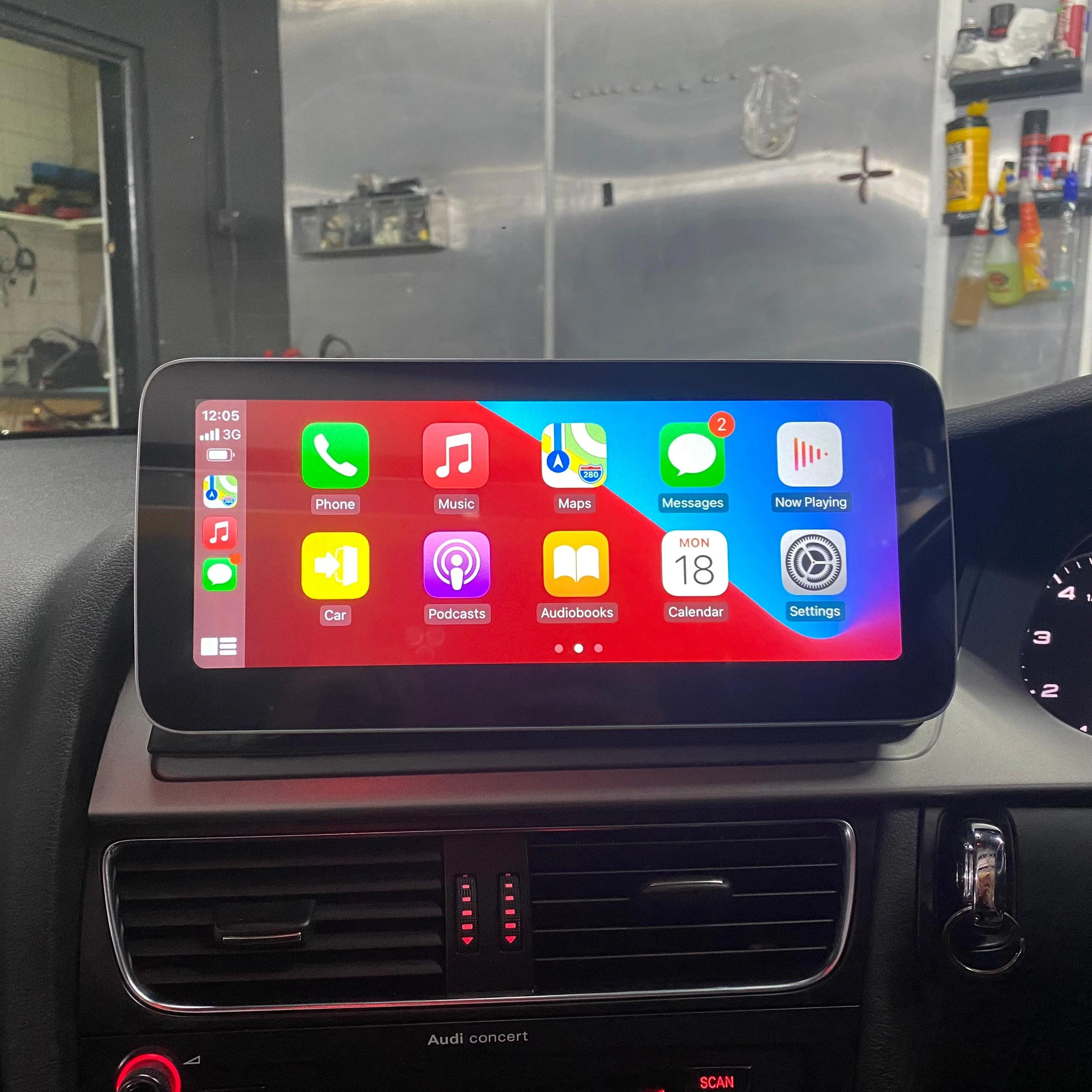 Audi A5 (2009-2016) Apple CarPlay Android Auto 10.25" Touch Screen RHD - Image 3