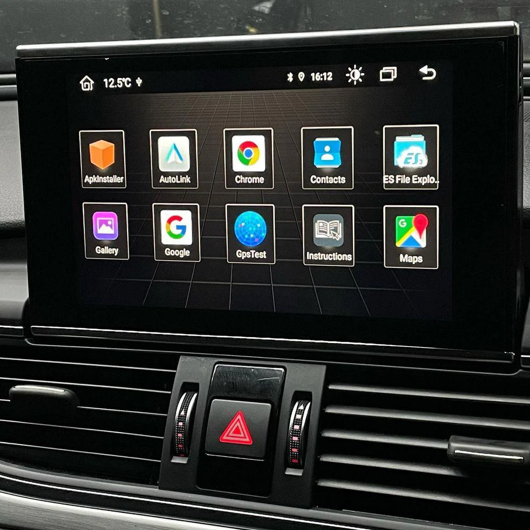 Audi A6  Apple Carplay / Android Auto 9" Flip-Out Stereo Upgrade (2011-2018) - Image 6