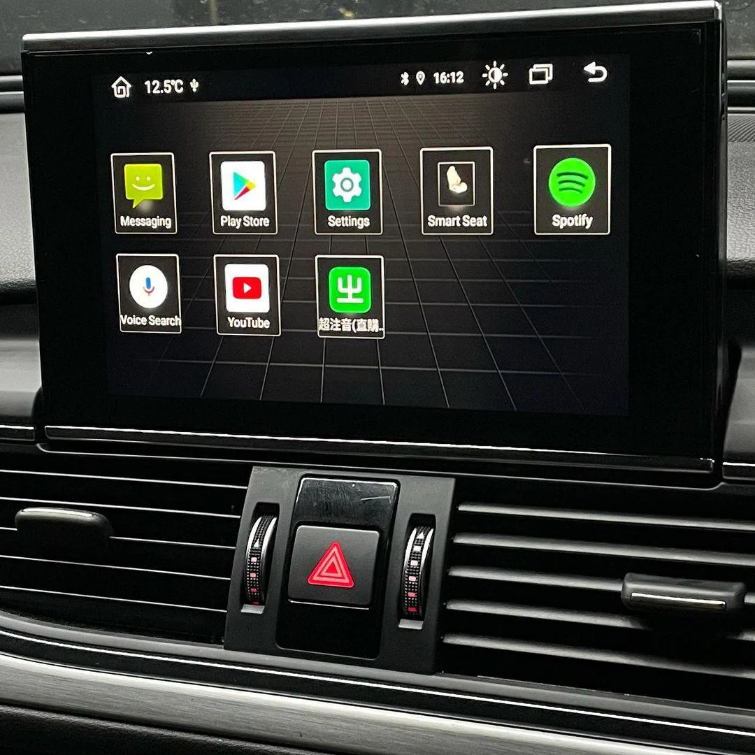 Audi A6  Apple Carplay / Android Auto 9" Flip-Out Stereo Upgrade (2011-2018) - Image 7