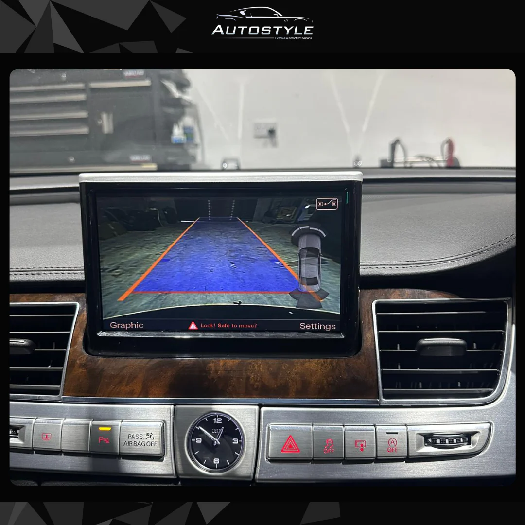 Audi A8  Apple Carplay / Android Auto 9" Flip-Out Stereo Upgrade - Image 6