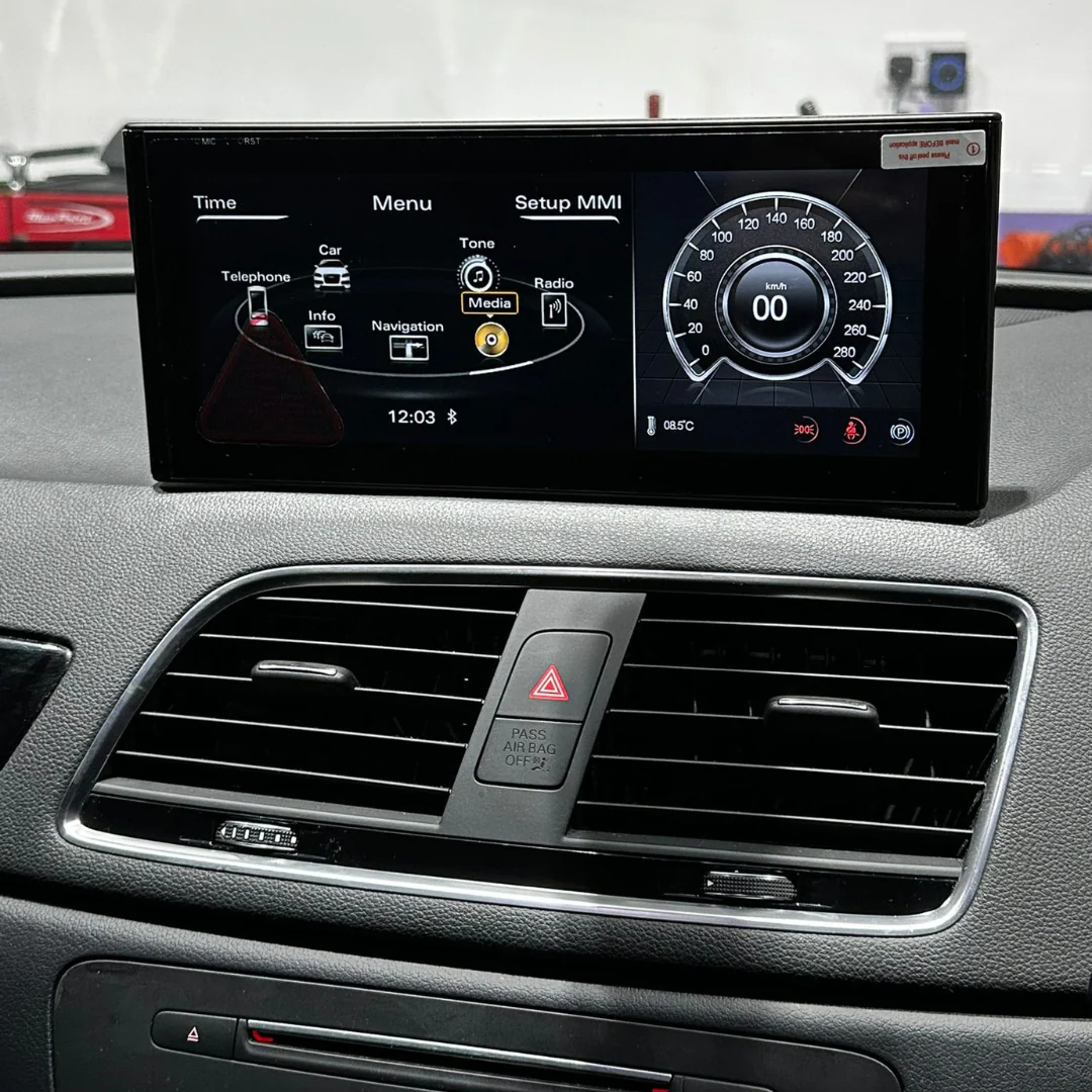 Audi Q3 Apple CarPlay Android Auto 10.25" Touch Screen Upgrade (2010-2015) - Image 3