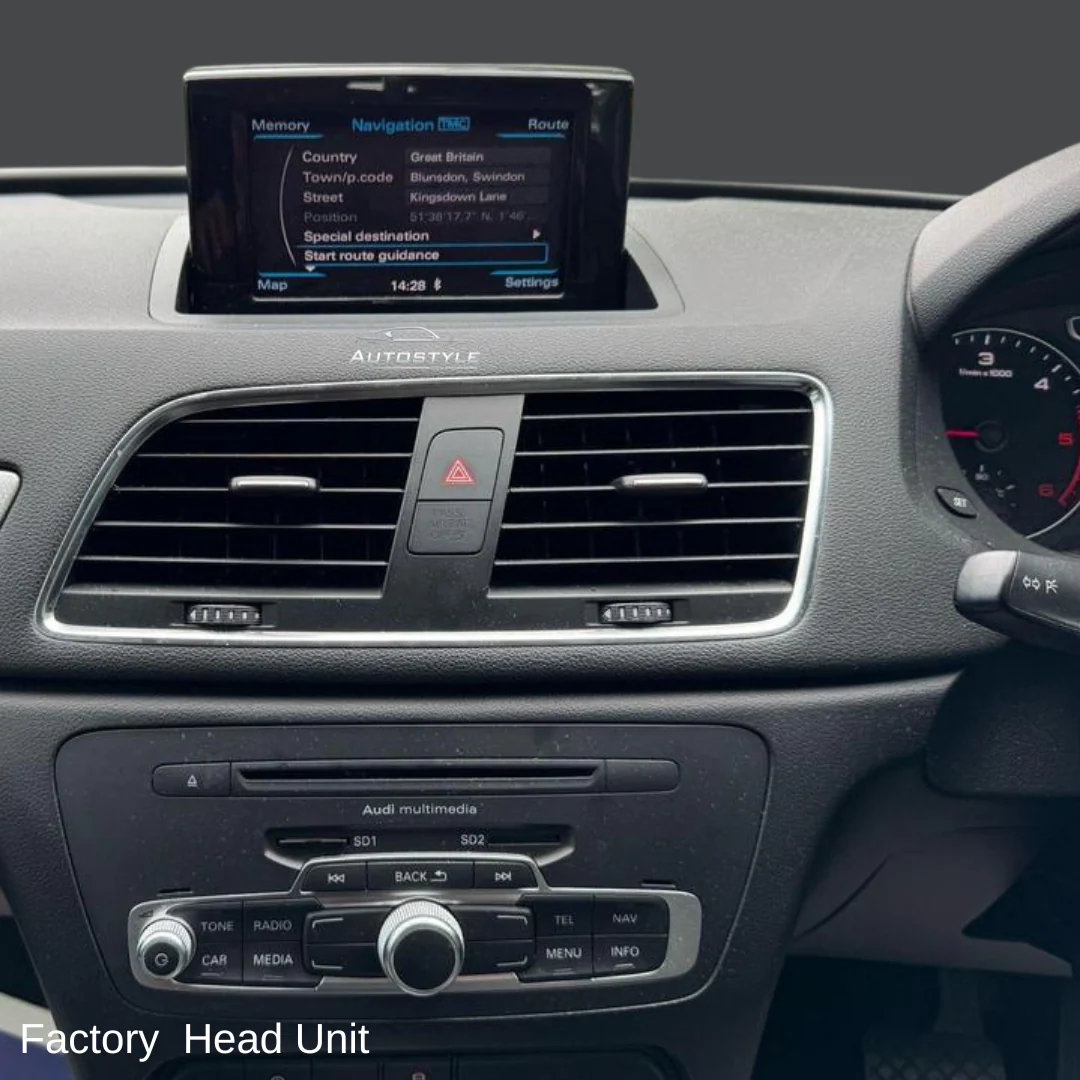 Audi Q3 Apple CarPlay Android Auto 10.25" Touch Screen Upgrade (2010-2015) - Image 4