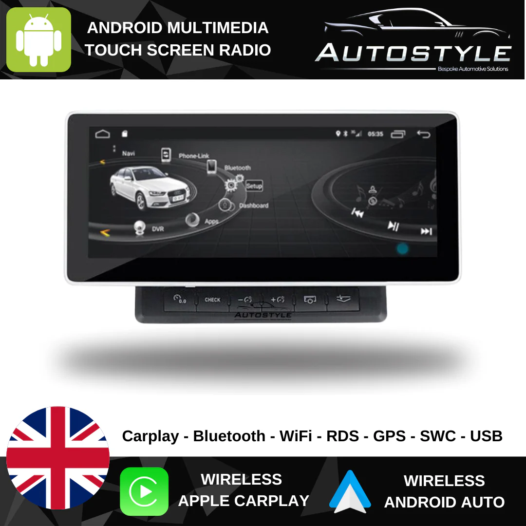 Audi Q7 (2006-2015) Apple CarPlay Android Auto 10.25" Touch Screen - Image 2
