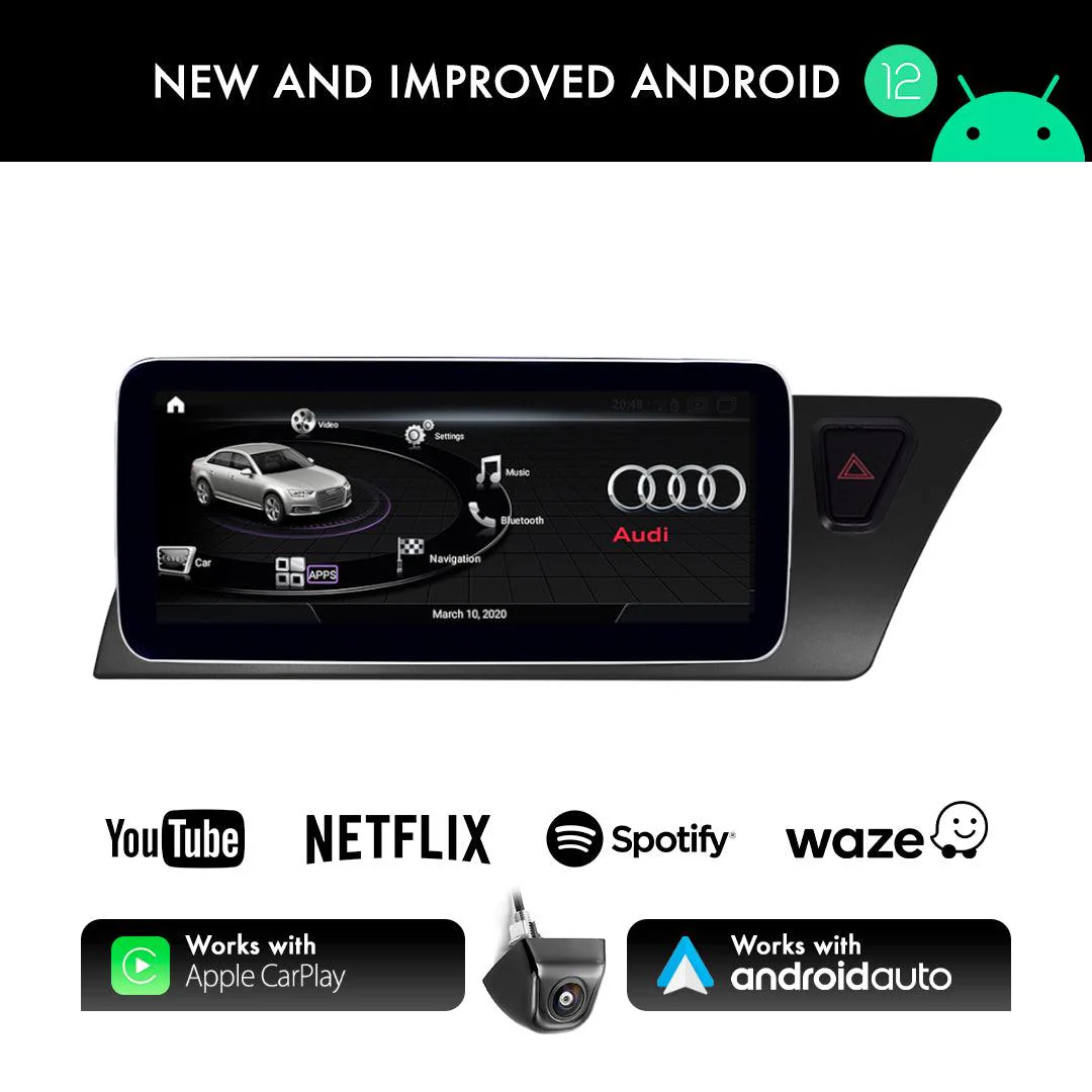 Audi RS4 (2009-2016) Apple CarPlay Android Auto 10.25" Touch Screen RHD - Image 4