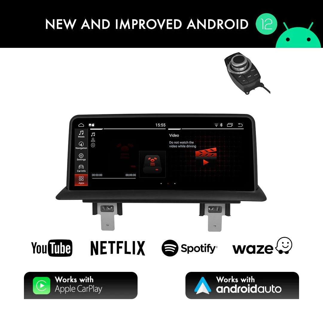 BMW 1 Series E81/E82/E87/E88 (2005-2012) Apple CarPlay Android Auto 10.25" Touch Screen - Image 6