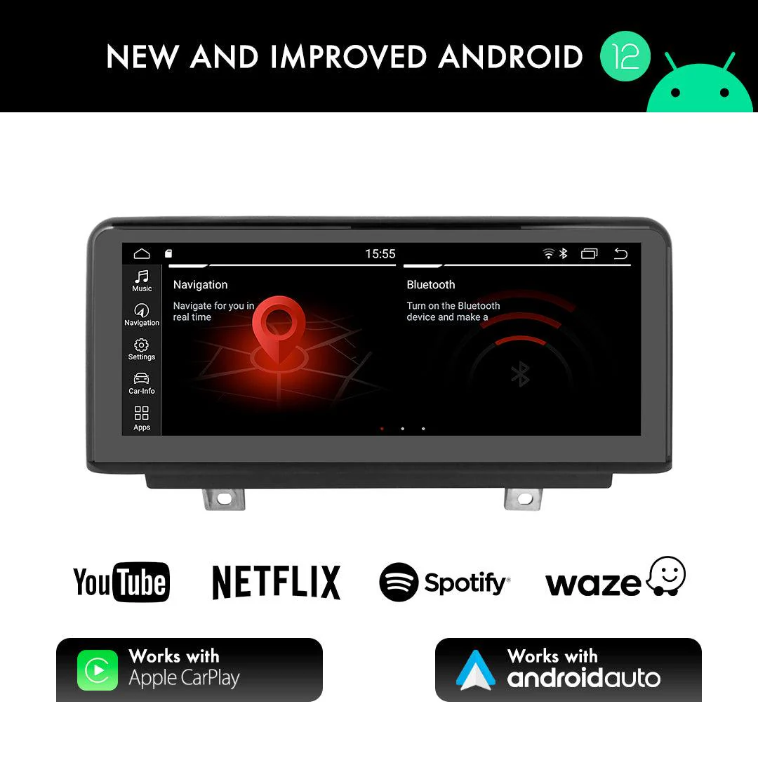 BMW 1 Series F20/F21 (2011-2016) Apple CarPlay Android Auto 10.25" Touch Screen NBT/CIC - Image 10