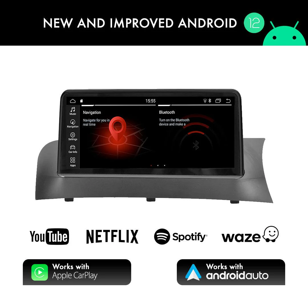 BMW X4 F26 (2011-2017) CIC/NBT Apple CarPlay Android Auto 10.25" Touch Screen - Image 4