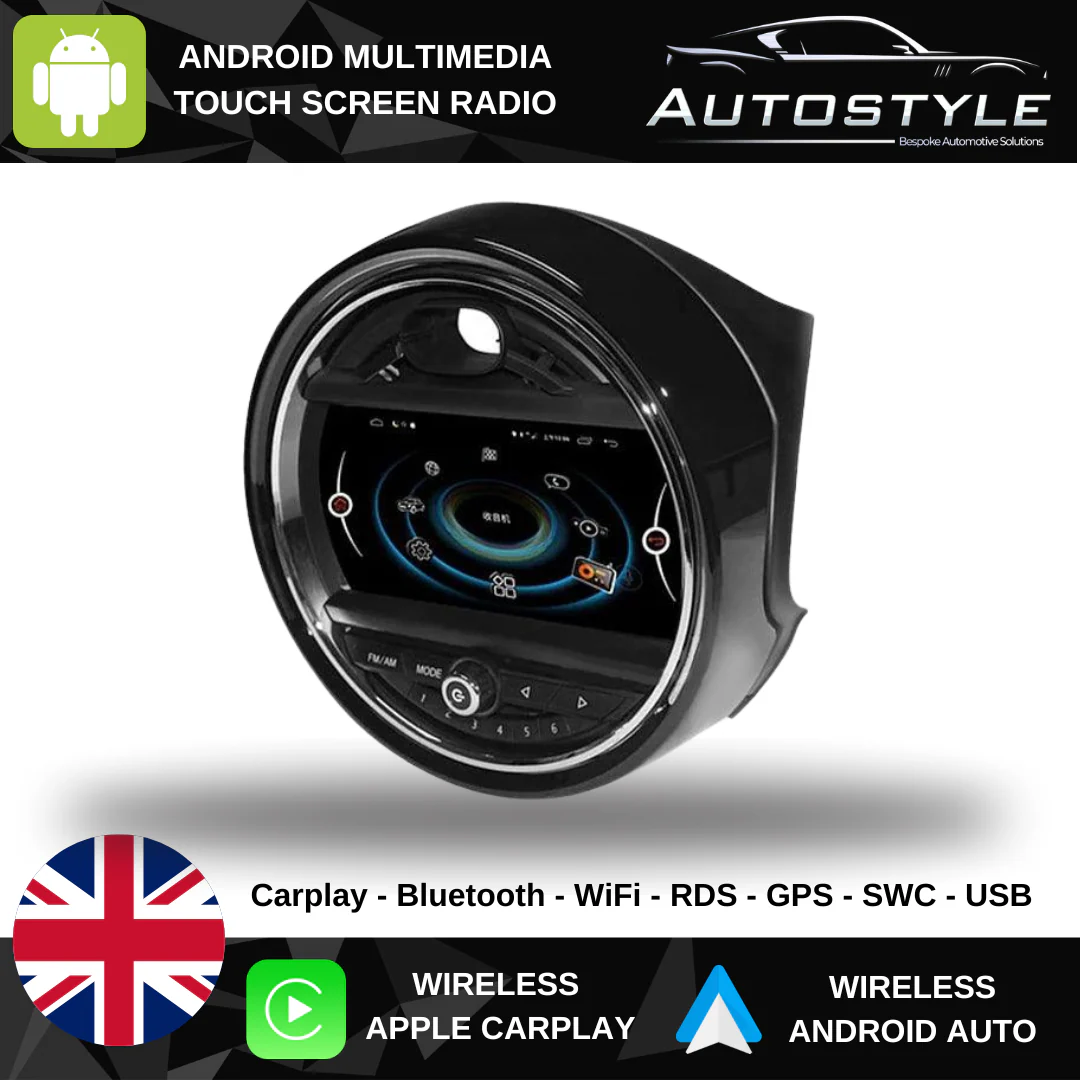 Mini Clubman F54 EVO Apple Carplay / Android Auto 9" Stereo Upgrade (2017-2018) - Image 2