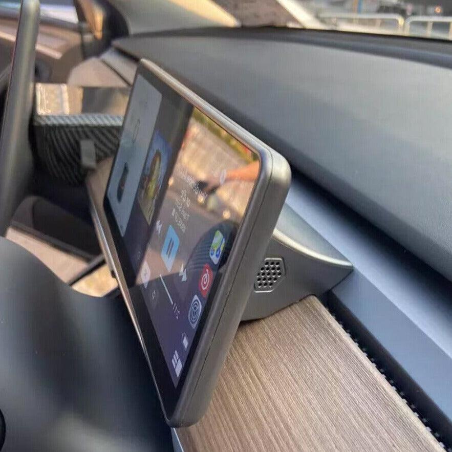 Tesla Model 3 / Model Y 9" LCD Virtual Cluster Clock + CarPlay Display Upgrade - Image 3