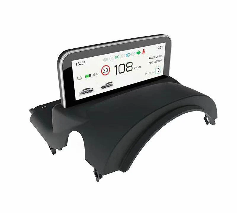 Tesla Model 3 / Model Y LCD Virtual Cluster Clock Upgrade - Image 5