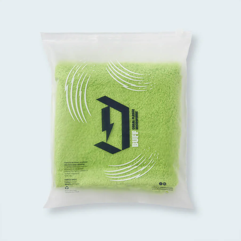 Duel Coral Fleece Microfibre Cloth 40cm*40cm 500gsm - Image 2