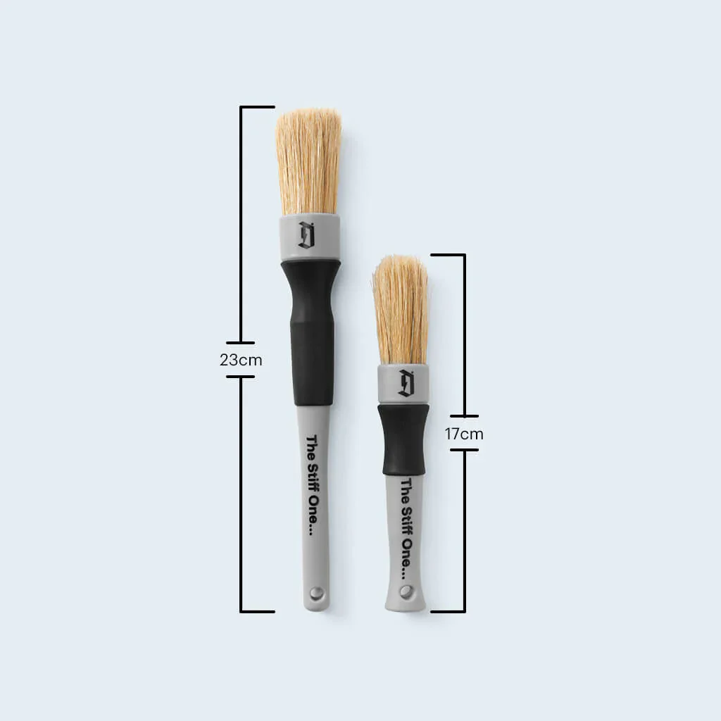 Duel Stiff Detailing Brush - 2 Pack - Image 4
