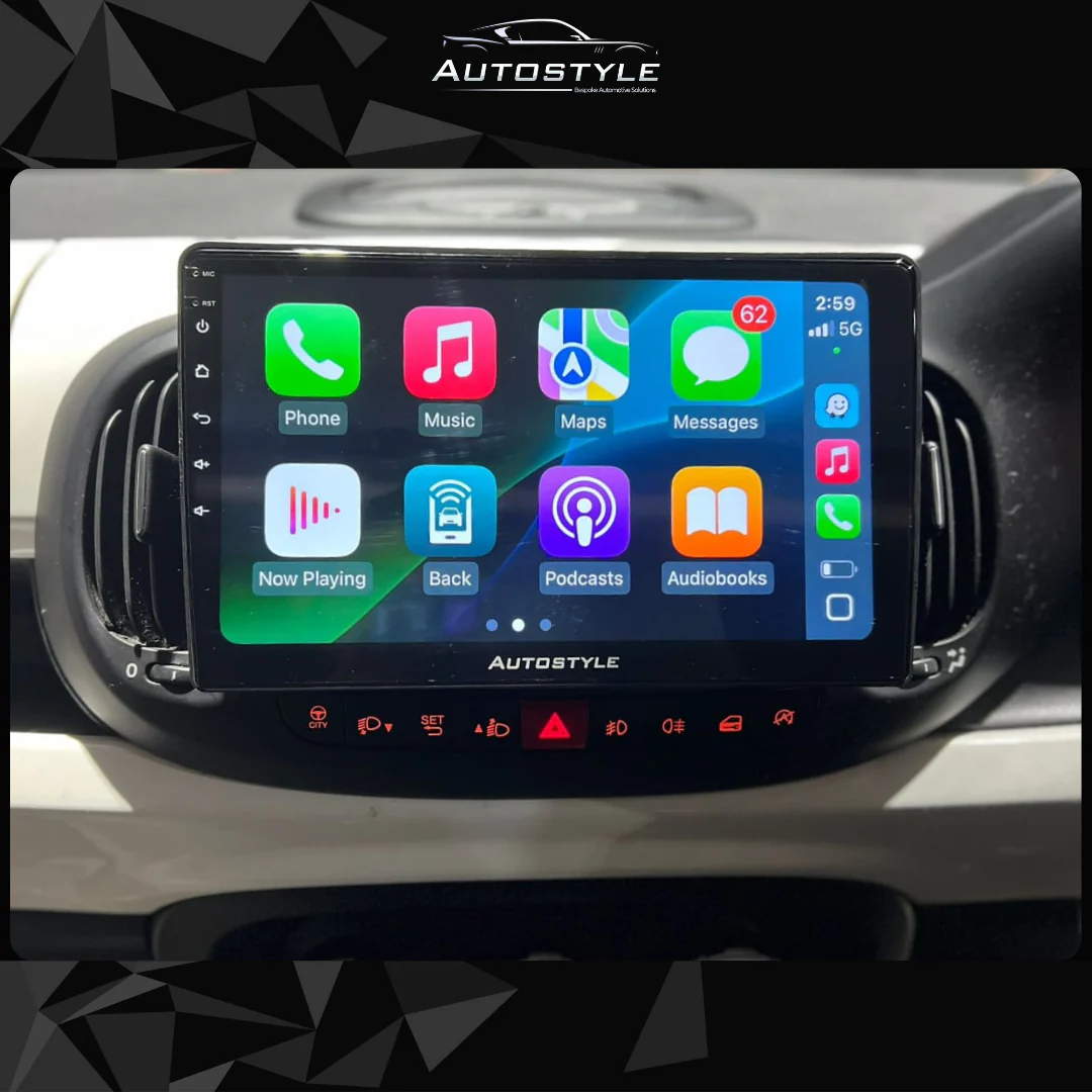 Fiat 500L Apple Carplay / Android Auto 10" Stereo Upgrade 2012-2022 - Image 2