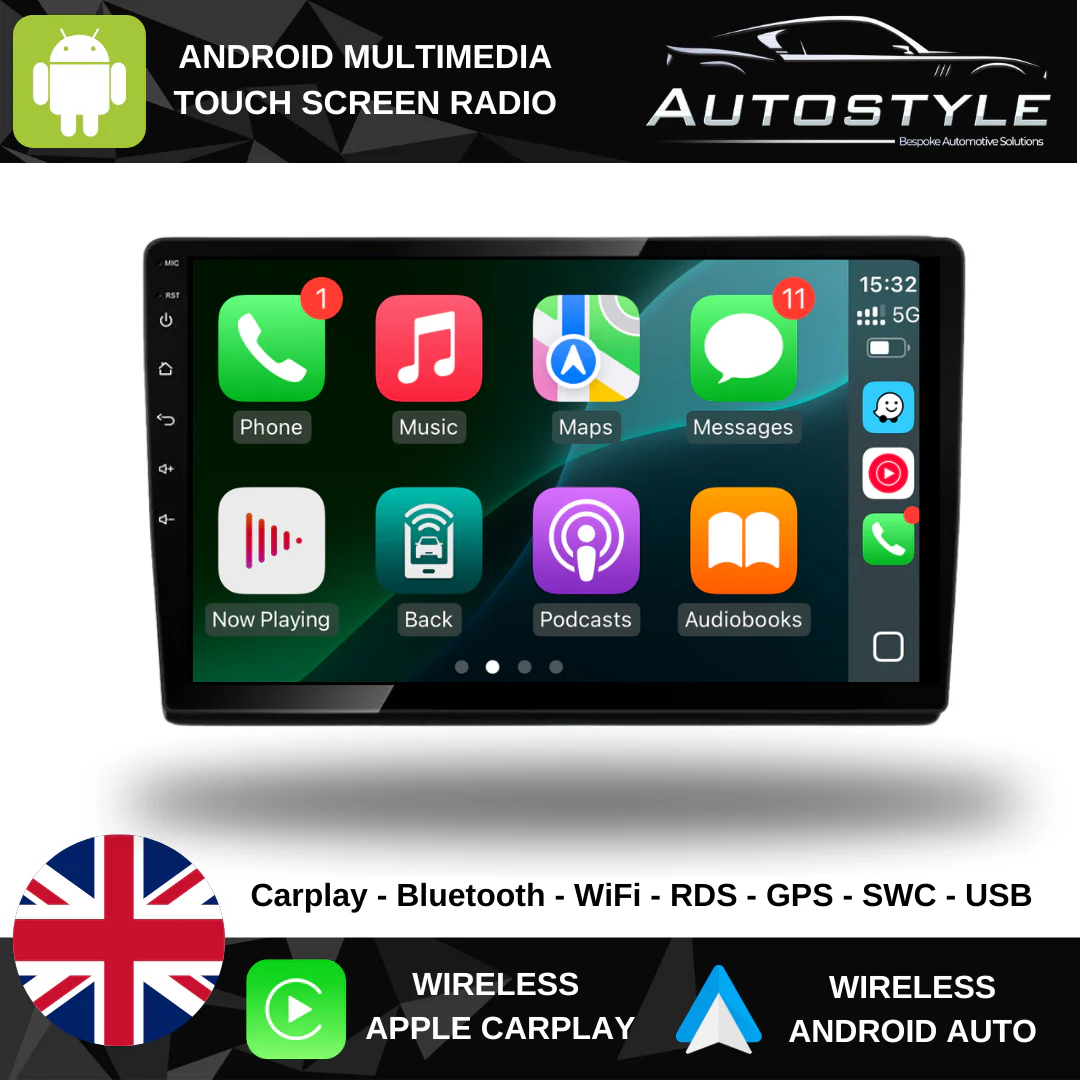 Fiat 500 Apple Carplay / Android Auto 9" Stereo Upgrade 2015+ - Image 3