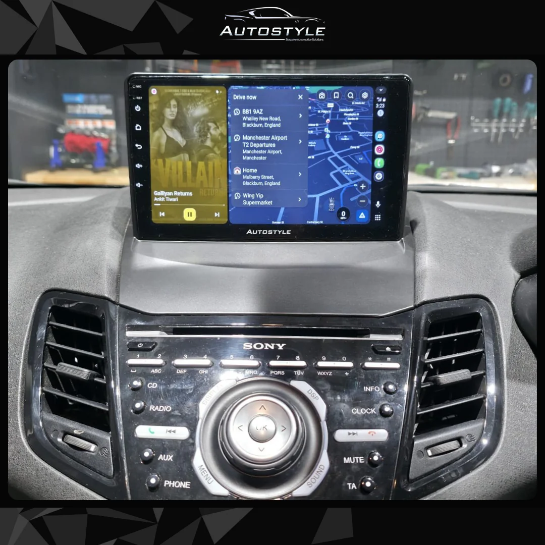 Ford Fiesta Apple Carplay / Android Auto 9" Stereo Upgrade (2008-2017) - Image 3