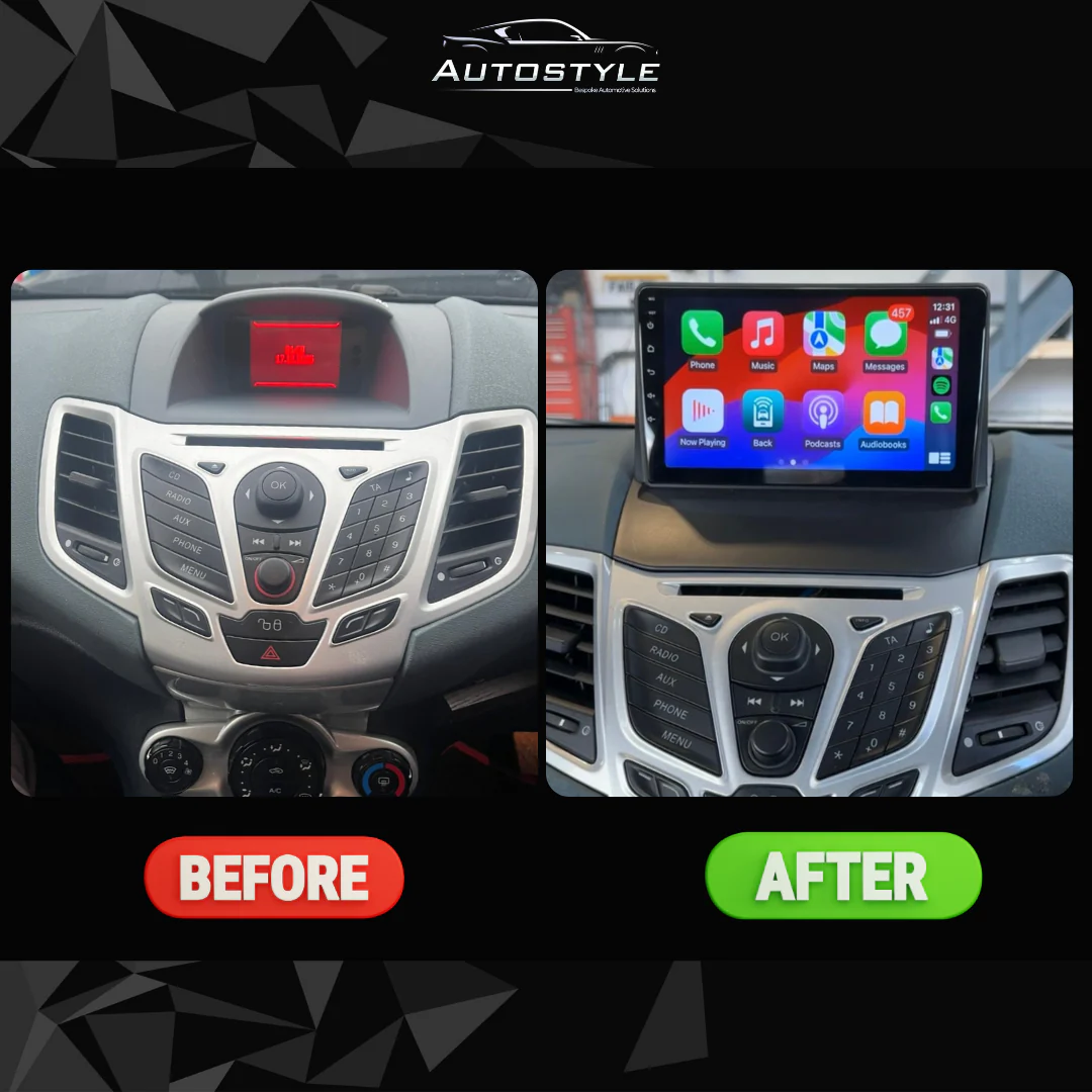 Ford Fiesta Apple Carplay / Android Auto 9" Stereo Upgrade (2008-2017) - Image 5
