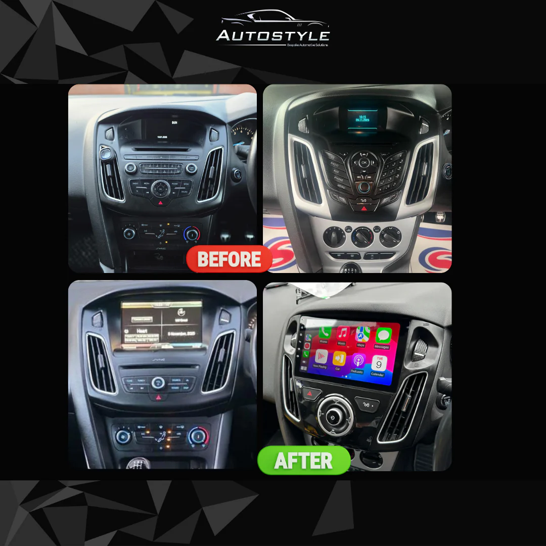 Ford Focus Apple Carplay / Android Auto 9" Stereo Upgrade (2011-18) - Image 4