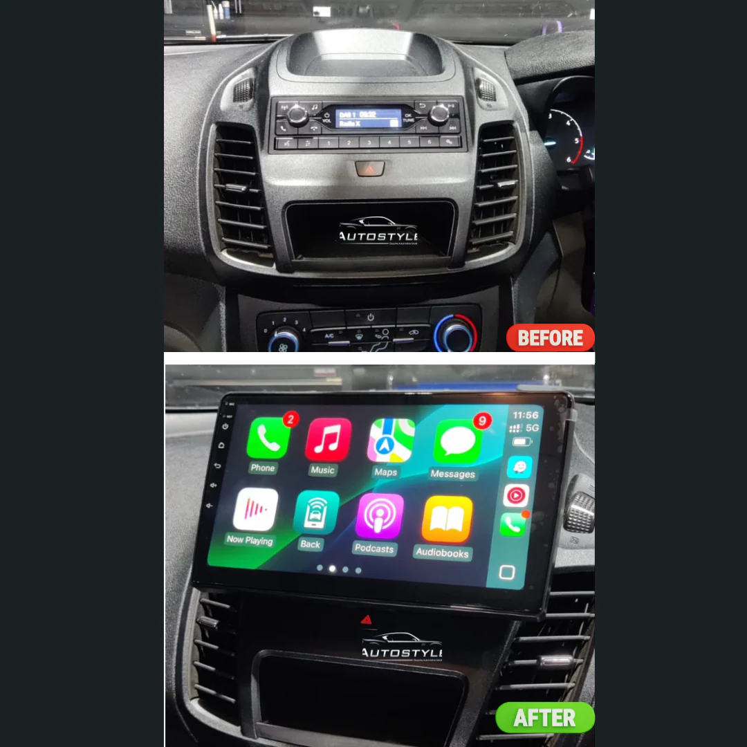 Ford Transit Connect Apple Carplay / Android Auto 10" Stereo Upgrade 2017+ - Image 6