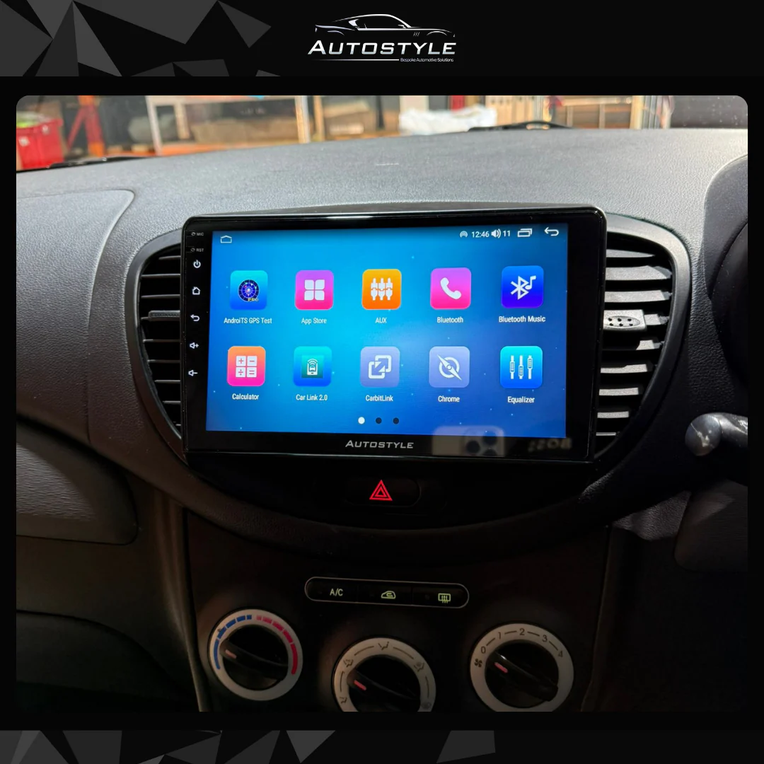 Hyundai i10 Apple Carplay / Android Auto 9" Stereo Upgrade (2007-12) - Image 5