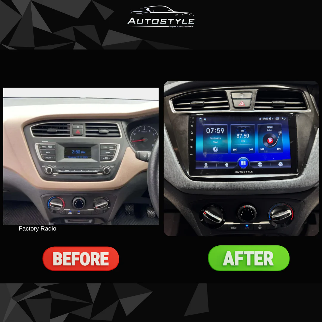 Hyundai i20 Apple Carplay / Android Auto 9" Stereo Upgrade 2014-2018 - Image 7