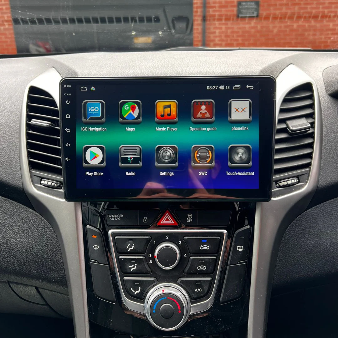 Hyundai i30 GD Elantra GT Apple Carplay / Android Auto 9" Stereo Upgrade 2011–17 - Image 4