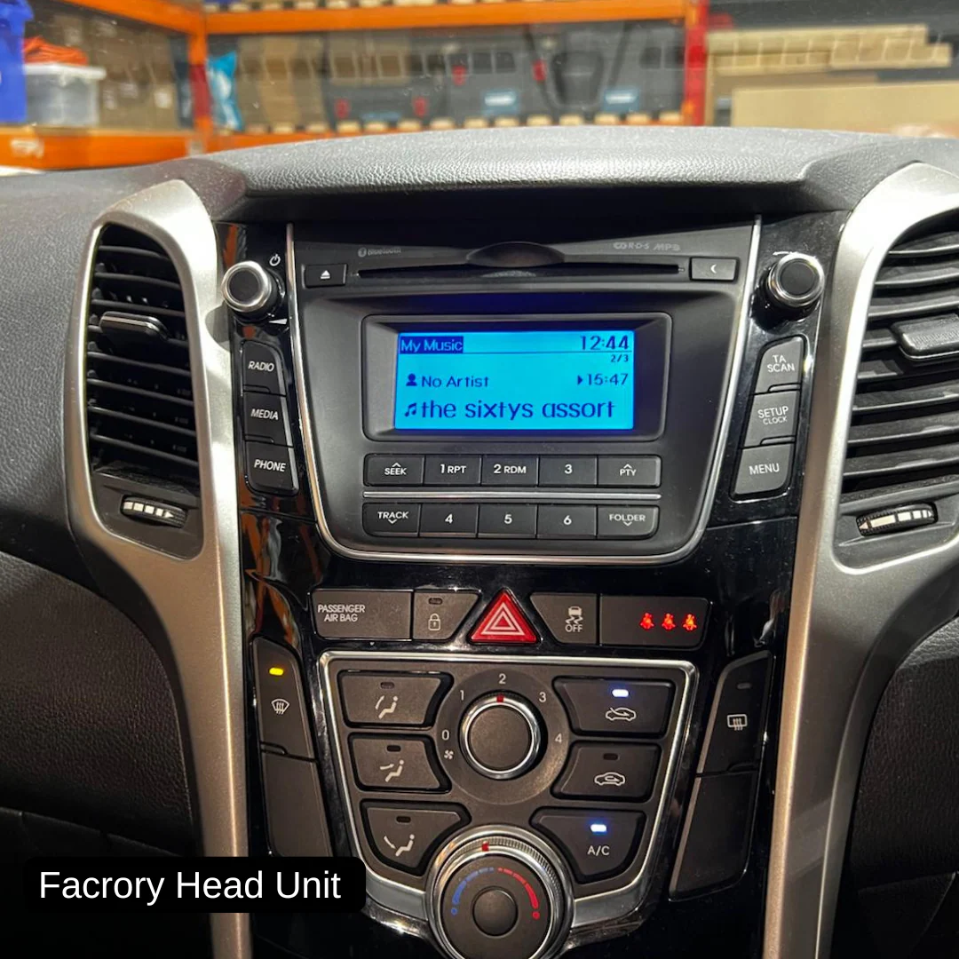 Hyundai i30 GD Elantra GT Apple Carplay / Android Auto 9" Stereo Upgrade 2011–17 - Image 7