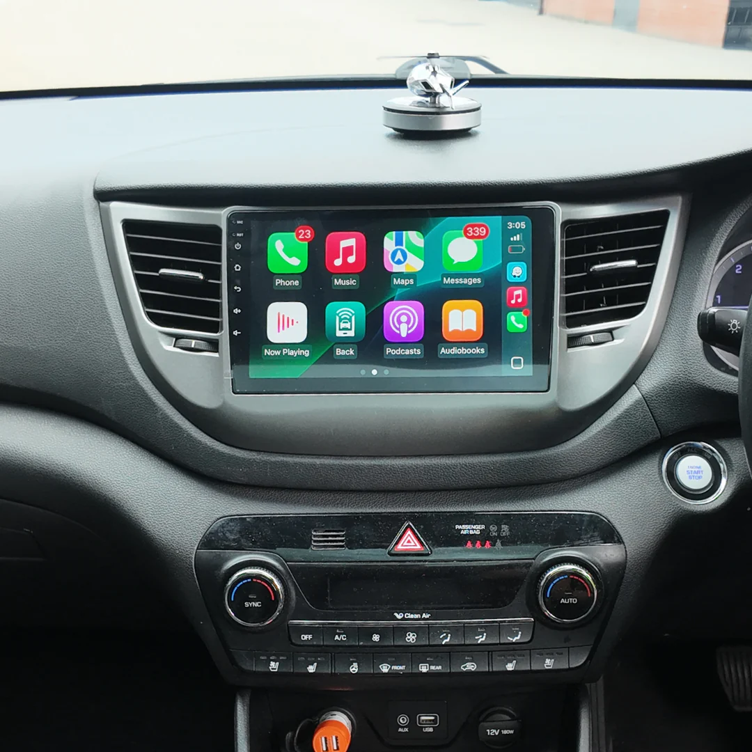 Hyundai Tucson TL Apple Carplay / Android Auto 9" Stereo Upgrade 2015-2018 - Image 3
