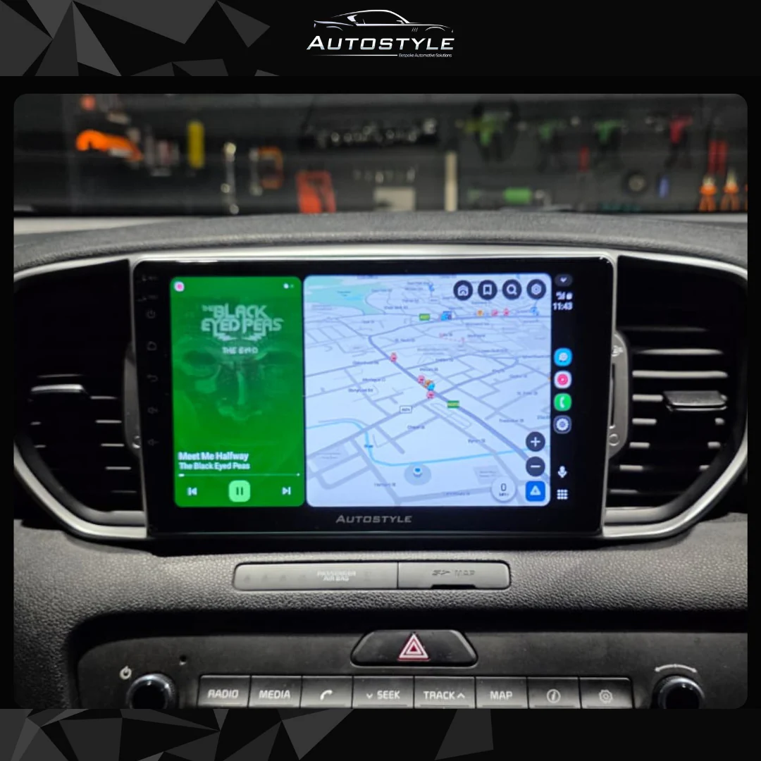 Kia Sportage Apple Carplay / Android Auto 9" Stereo Upgrade 2016-20 - Image 6