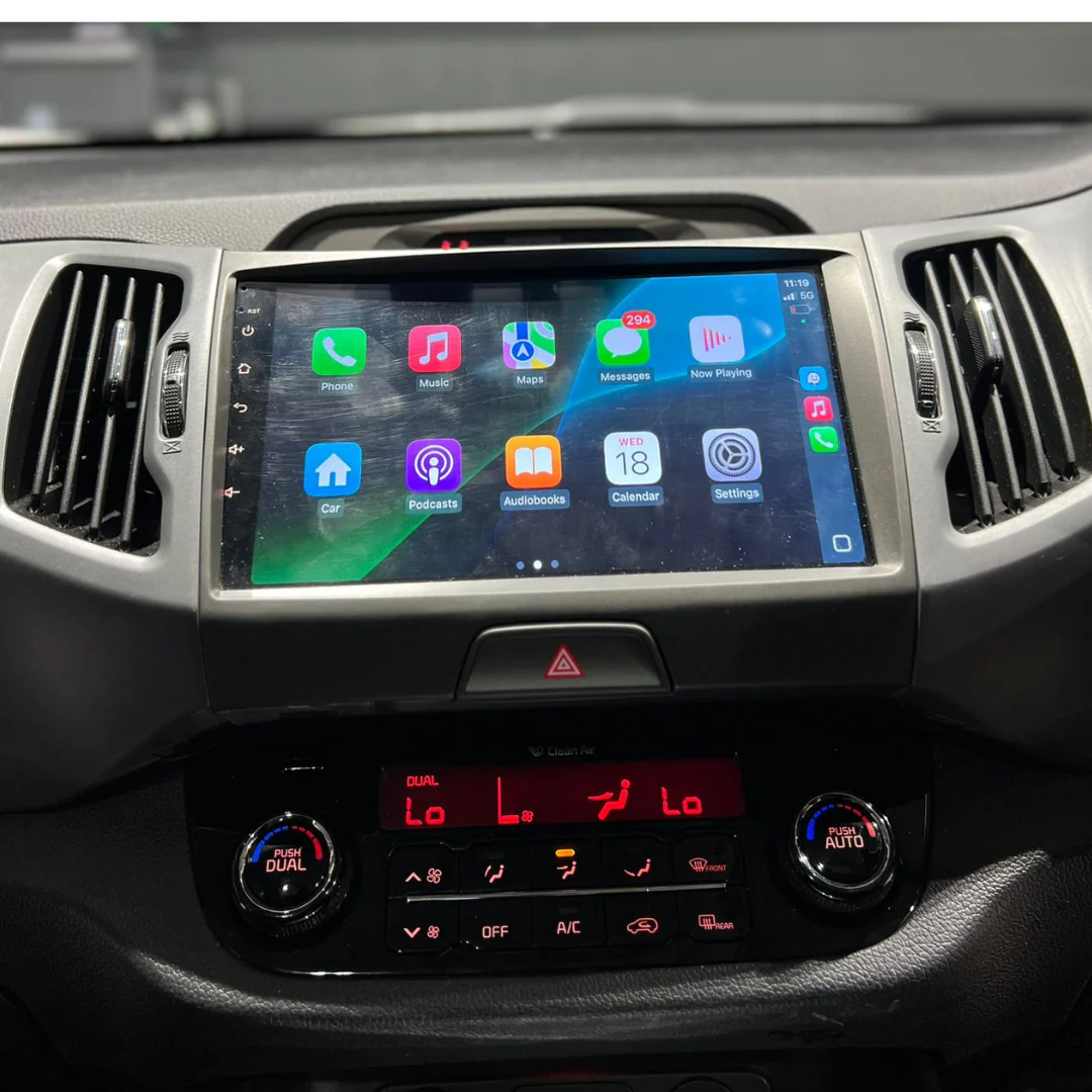 Kia Sportage Apple Carplay / Android Auto 9" Stereo Upgrade 2010-16 - Image 5