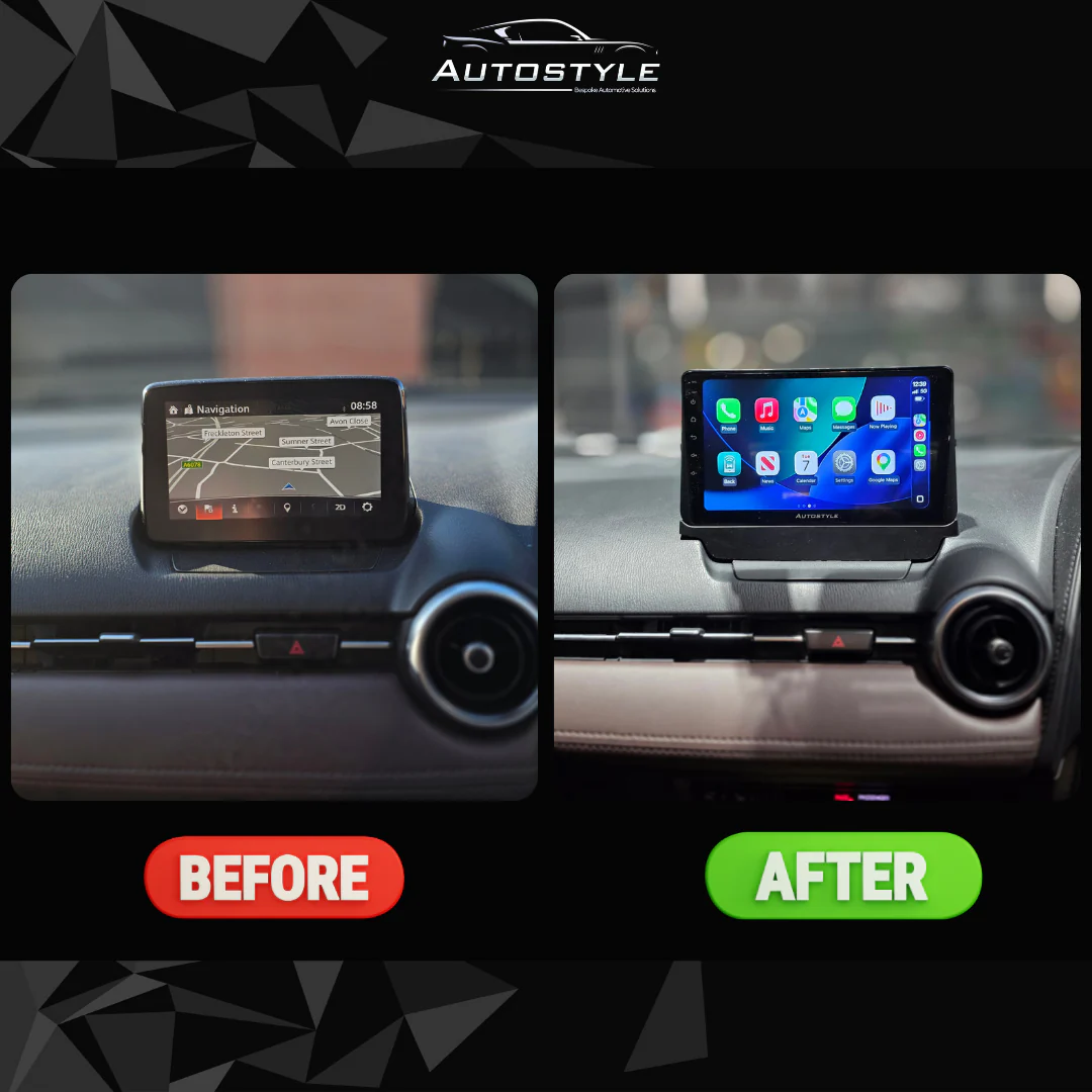 Mazda 2 Mazda CX-3 Apple Carplay / Android Auto 9" Stereo Upgrade 2014-2021 - Image 7