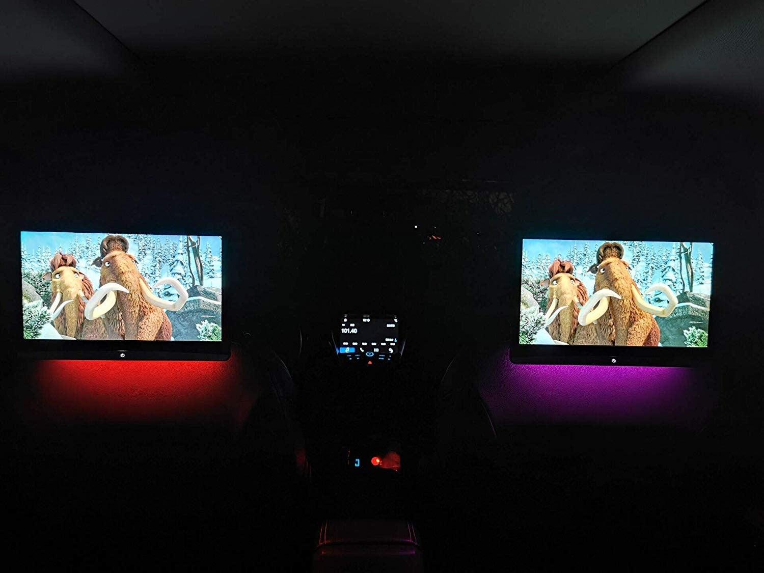 Mercedes 12.5” Android Rear Entertainment Headrest Screen Pair - Image 7