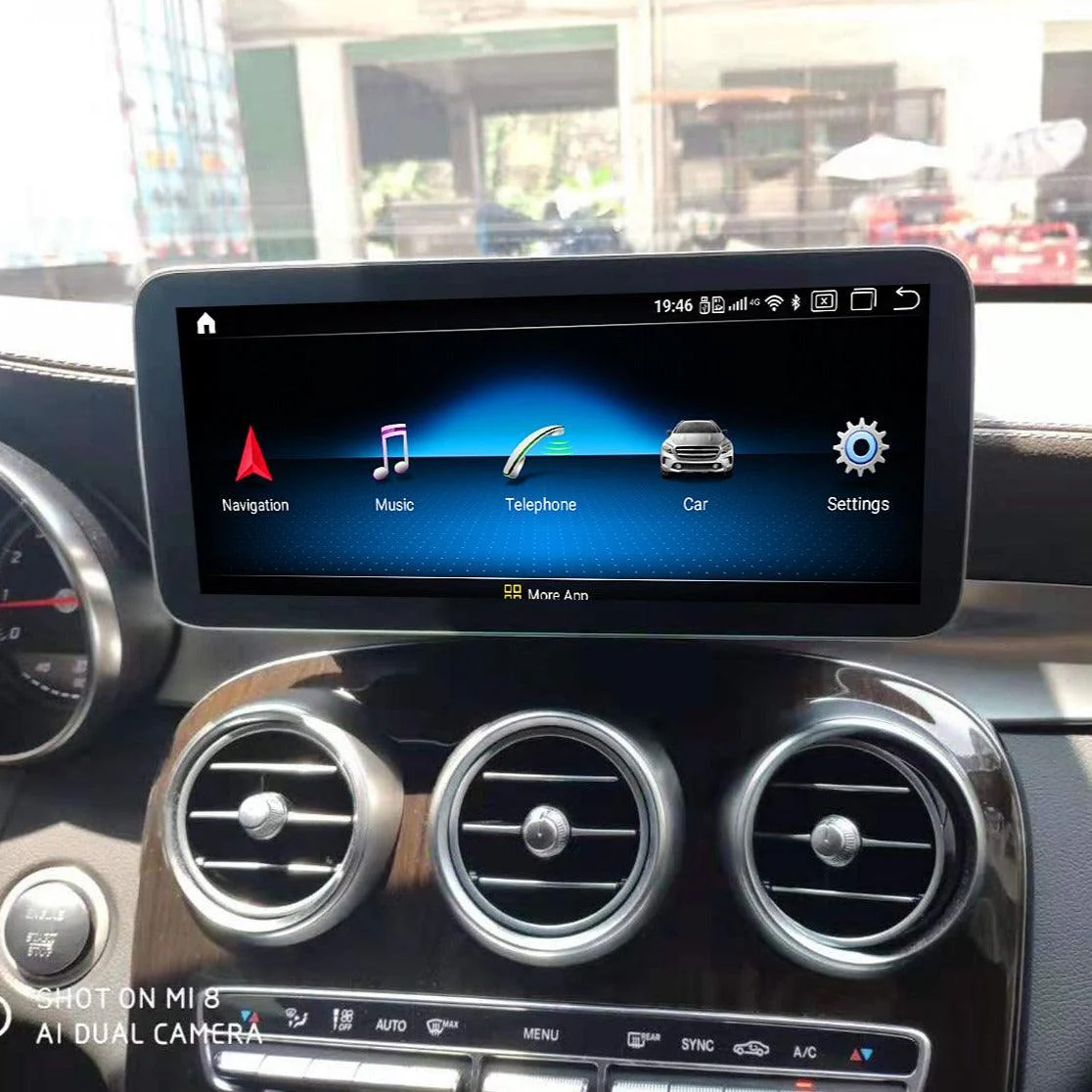 Mercedes-Benz C Class W205 (2014-2020) Apple CarPlay Android Auto 10.25" Touch Screen - Image 8
