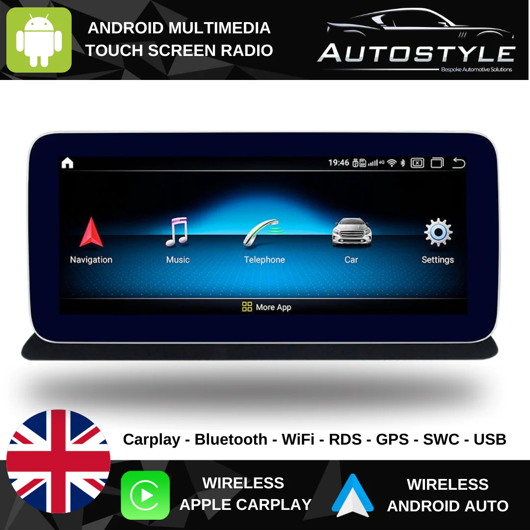 Mercedes-Benz CLS 400 W218 (2010-2012/2015) Apple CarPlay Android Auto 10.25" Touch Screen - Image 3