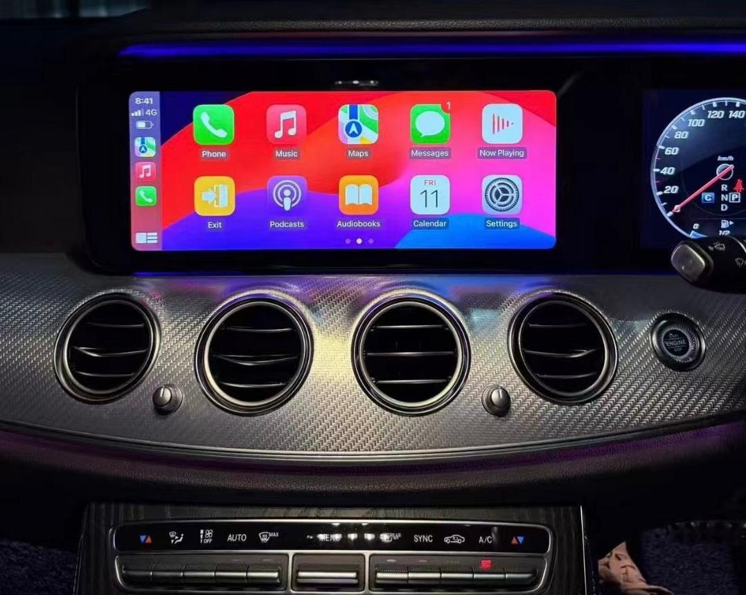 Mercedes-Benz E Class (2018-ON) Apple CarPlay Android Auto 12.3" Touch Screen RHD - Image 3