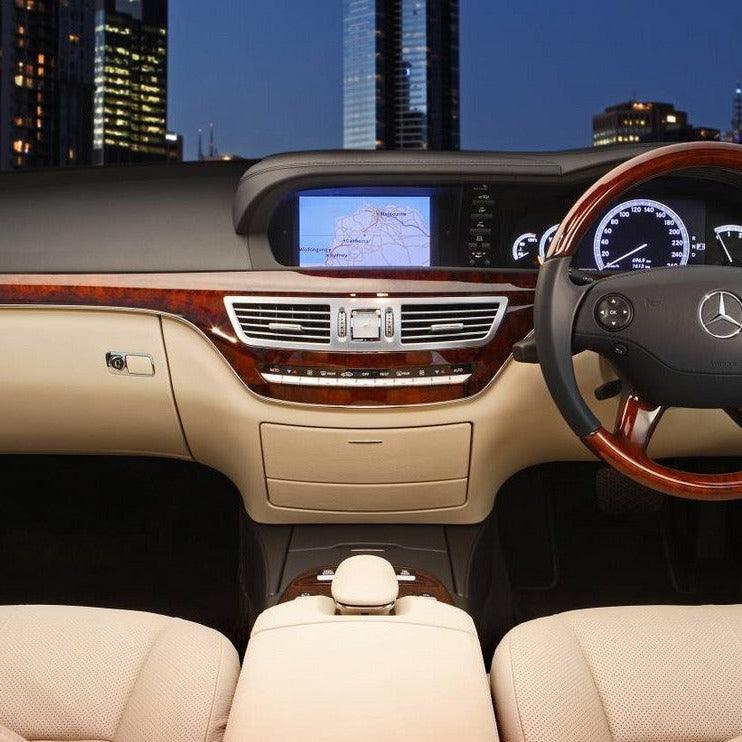 Mercedes-Benz S Class W221 (2005-2013) Apple CarPlay Android Auto 10.25" Touch Screen RHD - Image 13