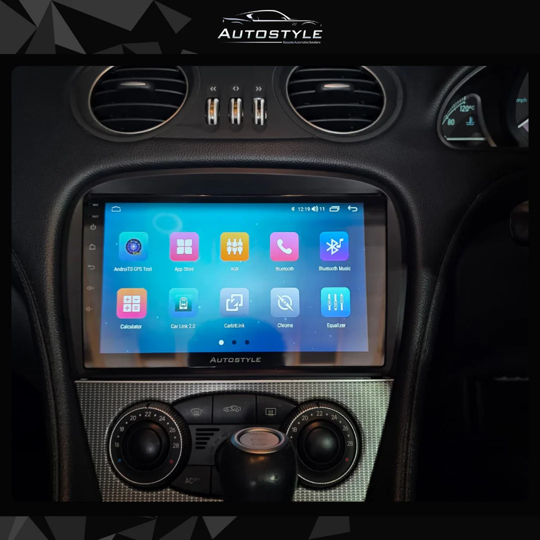 Mercedes-Benz SL Class R230 Apple Carplay / Android Auto 9" Stereo Upgrade - Image 6