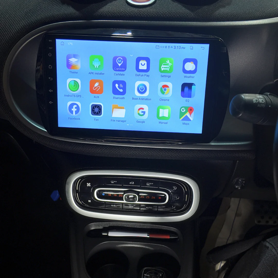 Mercedes-Benz Smart for Two/Four Apple Carplay / Android Auto 9" Stereo Upgrade 2014-2021 - Image 5