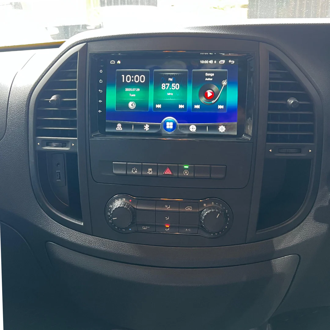 Mercedes-Benz Vito Apple Carplay / Android Auto 9" Stereo Upgrade (2014-23) - Image 6