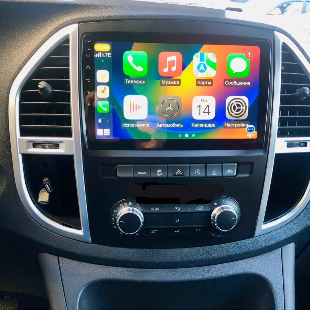 Mercedes Benz Vito 3 W447 Apple Carplay / Android Auto 10" Stereo Upgrade 2014-2020 - Image 3