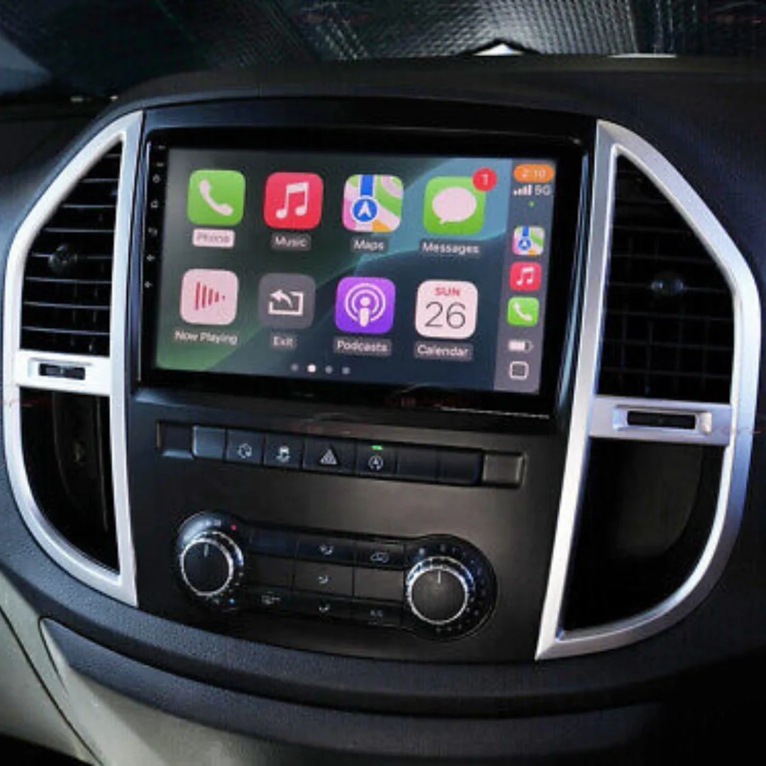 Mercedes Benz Vito 3 W447 Apple Carplay / Android Auto 10" Stereo Upgrade 2014-2020 - Image 4